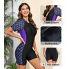 Halcurt Ladies UPF 50+ One Piece Rashguard Buit in Shelf