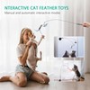 ORIA Interactive Cat Toys Set, 6 PCS Replacements Feathers Toys,