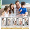 Biggun 4x6in 5 Folding Accordion Picture Frame - Foldable Hinged