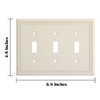 Henne Bery Sunken Pearls Heavy Duty Decorative Wall Plate Switch