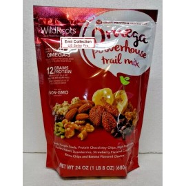 WildRoots Omega Powerhouse Trail Mix 24oz 680g New