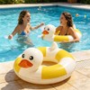 2-Pack Duck Pool Float - Fun Floaties Inflatable Swimming Pool