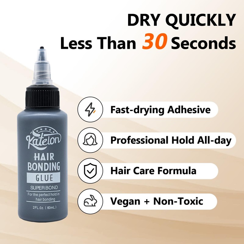 Hair Glue for Quick Weave 2oz - Professional Hair Bonding