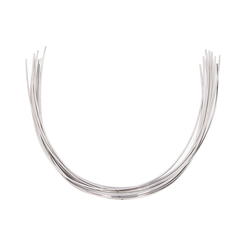 50pcs Orthodontic Rectangular Arch Wire Stainless Steel Elastic Orthodontic Arch