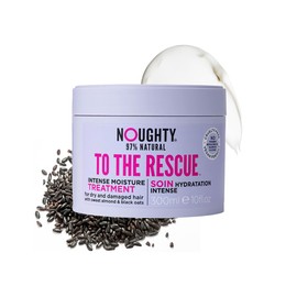 Noughty 97% Natural To The Rescue Treatment Mask, Hydrating Hair Mask for Dry, Frizzy and Damaged Hair, Sulphate Free Vegan Haircare, with Sweet Almond and Black Oats 300ml
