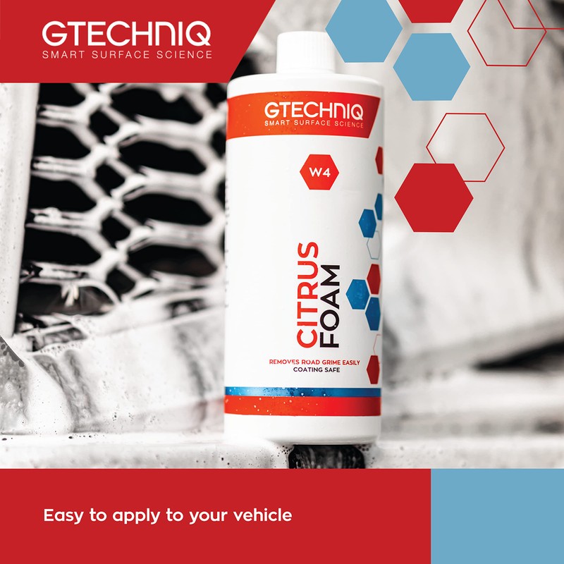 Gtechniq - W4 Citrus Foam - High Content Foaming Agent,