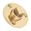 Marine Drain Plug Kit 25mm/1in Mounting Hole Bronze Mirror Polished
