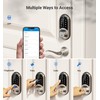 Veise RZ07 Smart Lock, Fingerprint Door Lock, 7-in-1 Keyless Entry
