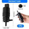 1 Pack Windshield Washer Pump, Car Cleaning Fluid Pump Genuine