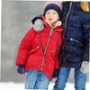 Tofficu 2Pcs Mitten Clips Glove Attachment for Neck Hanging Design