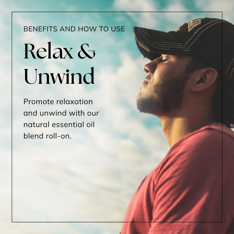 Nikura Relax & Unwind Roll On Essential Oil Blend -