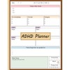 ADHD Daily Planner: Stay Organized with this Undated Journal to