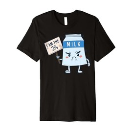 I Am The 2% 2 Milk Cartoon Character For Kids Premium T-Shirt