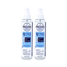 Proven Insect Repellent Spray – Protects Against Mosquitoes, Ticks and Flies- 6 oz, Gentle Scent 2-Pack2