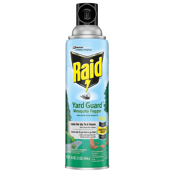 Raid Yard Guard Mosquito Fogger 16 OZ (Pack - 12)