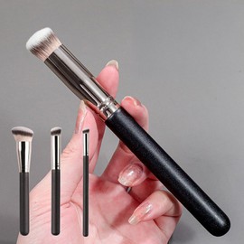 Youngcha Distribution Makeup Brush 3-Piece Set for Base Coverage Daily Makeup
