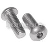 HomePro M5 x 16mm  STAINLESS METRIC BUTTON ALLEN BOLTS  5mm -.8 A2