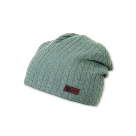 Sterntaler Baby Girls Cable Knit Beanie Hat, Green