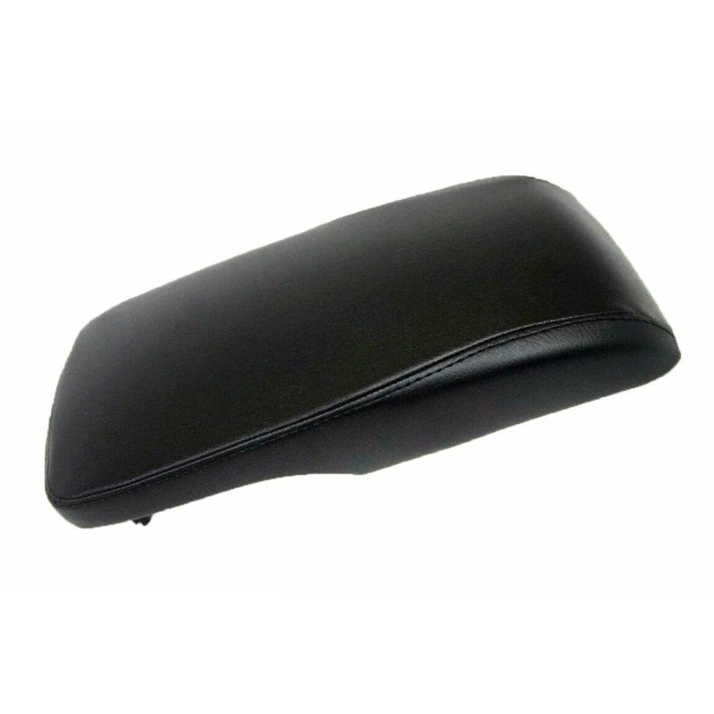 Kar Designers Real Leather Black Center Console Lid Cover Fits