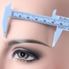 Kit Regla Vernier Hilo Entintado Cejas Plantillas Cepillo F
