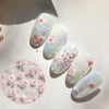 YUWENW ネイルシール 桜 2枚セット 花 ネイルパーツ ネイルステッカー ネイルアートステッカー 人気 DIY
