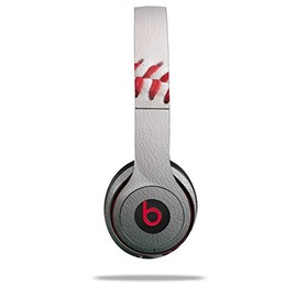 Skin Compatible with Beats Solo 4, Solo 3 and Solo 2 Wireless Headphones - Baseball - Decal Vinyl Wrap by WraptorSkinz (Headphones NOT Included)