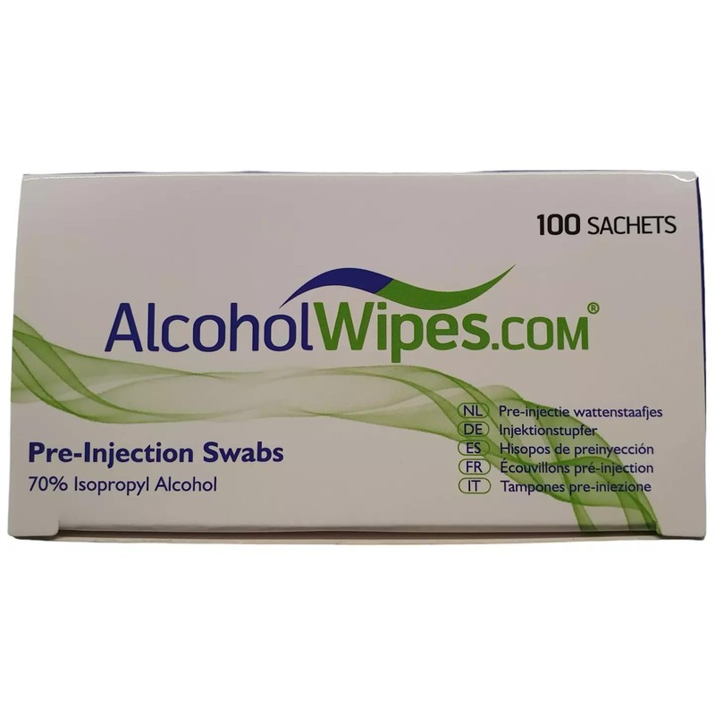 Fastaid 70% IPA Alcohol Wipes for Electronics, Swabs, Tattoo, Pre-injection
