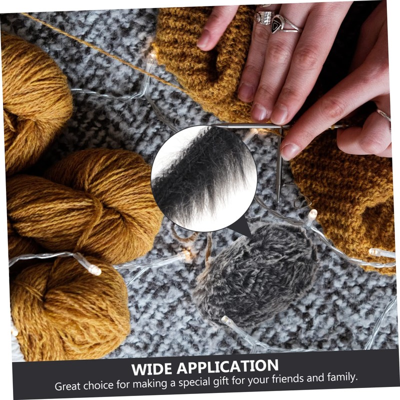 Gatuida Faux Fur Chunky Yarn for Crocheting Soft and Fluffy