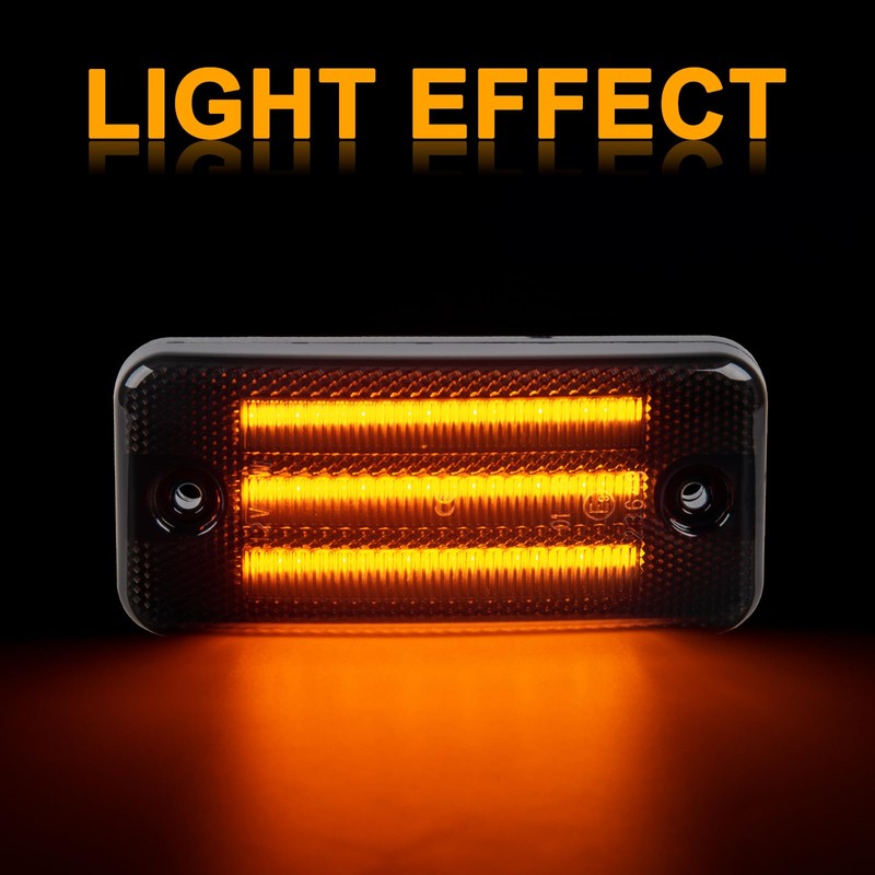 OZ-LAMPE LED Side Marker Light Side Indicator Indicator for Fiat