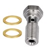 EVIL ENERGY M12x1.5 Metric Stainless Steel Single Banjo Bolt Brake