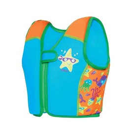 Zoggs Kids Swimsure Jacket Bright Blue/Orange, 2-3 Years/15-18 kg