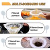 3 Pcs Fine Mesh Strainer, Plastic Sieve Nylon Ultra Fine