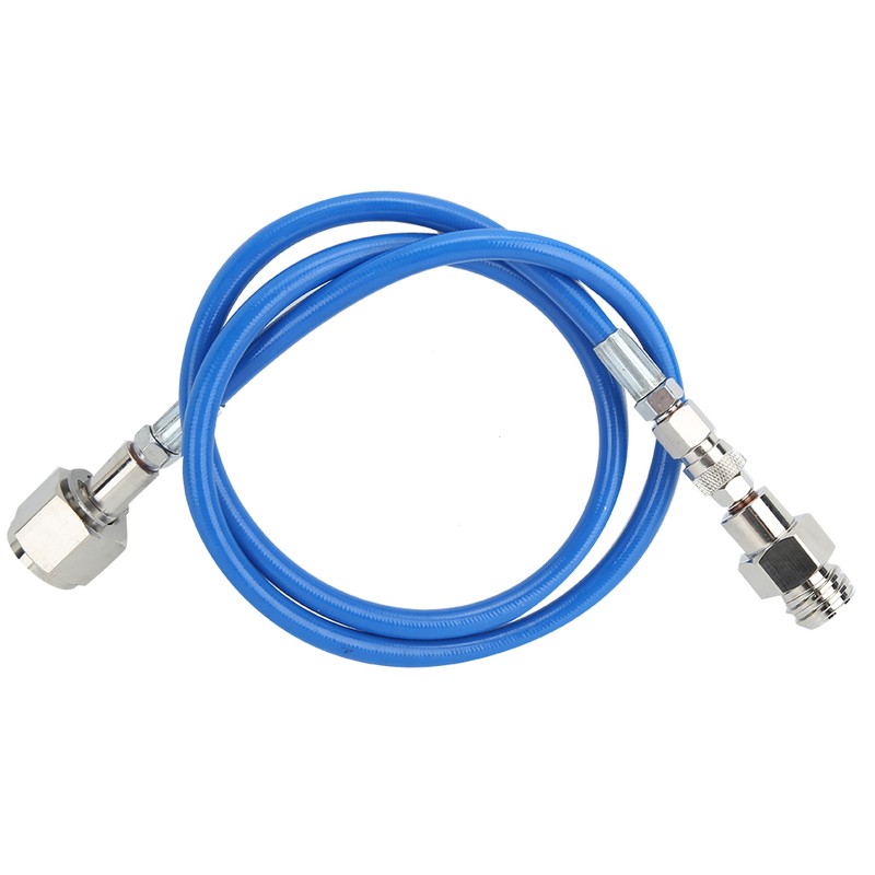 1m/3.3ft Soda Water Adapter Hose Kit Blue W21.8‑14 CO2 Hose