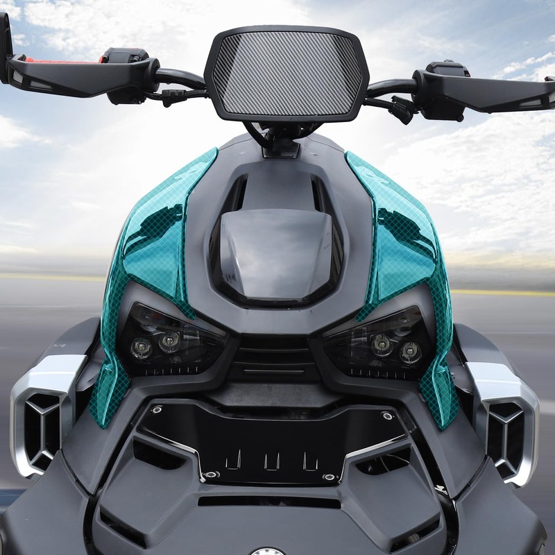 CPOWACE Gloss Black Fairing Panels Compatible with Can-Am Ryker All