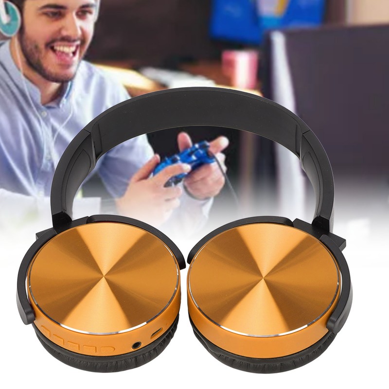 450BT Bluetooth Headset Subwoofer Adjustable Multifunctional Wireless Card Gaming Headset