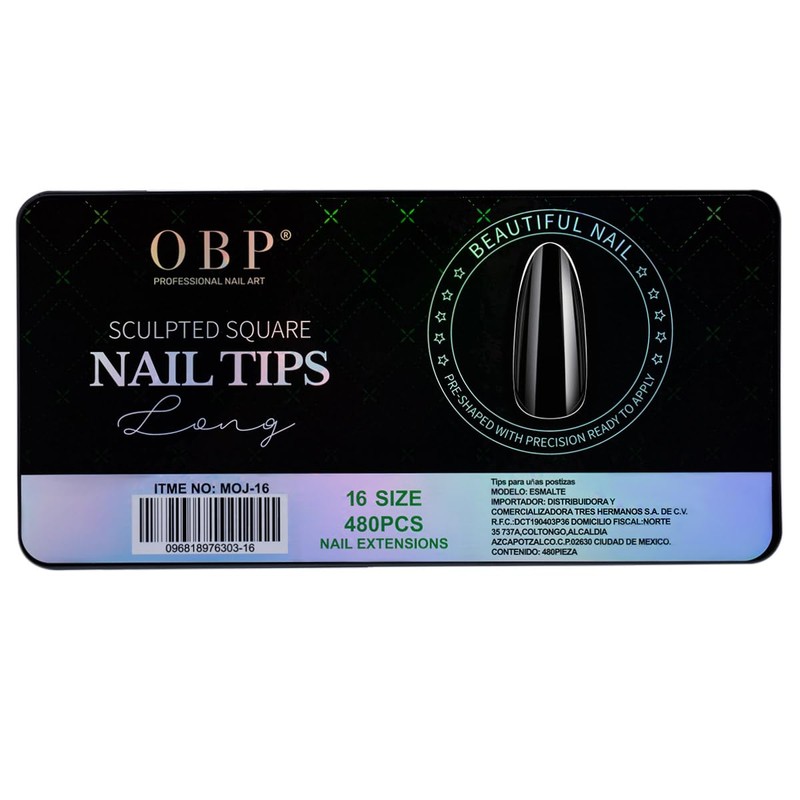 Obp C & G False Nail 560 Piezas Soft Tips