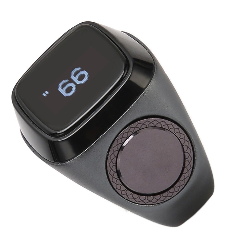 Smart BT Ring Counter 0.49in Screen Portable 5 Prayer Time