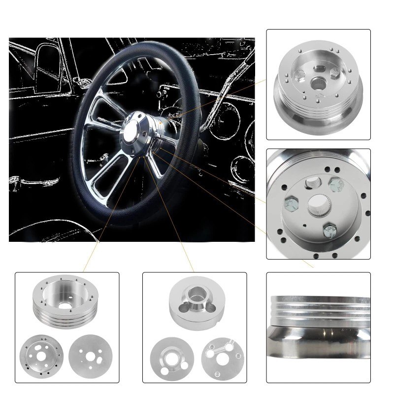 GSTP 5 & 6 Hole Billet Steering Wheel Hub Adapter