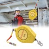 Retractable Safety Lanyard | 98Ft Retractable Tether,Construction Roofing Gear, 330Lbs