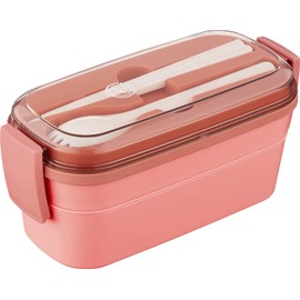 Asbel CS-T600 Lantas CS Lunch Box, Pink, 20.3 fl oz (600 ml)