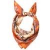 Prettystern Men's Lady Pure Silk Bandana Handrolled Silk Neckerchief Unisex