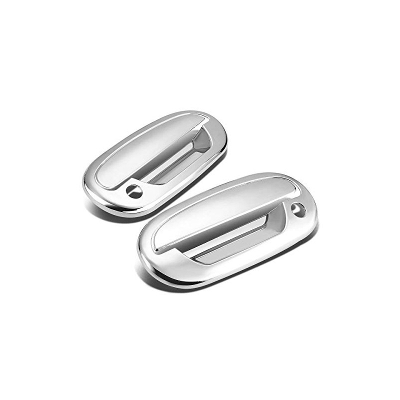 Xtremewarez ABS Chrome Door Handle Covers and Tailgate Cover with