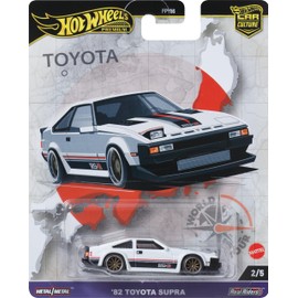 Hot Wheels, Vehículo de Colección, 82 Toyota Supra, Juguetes para Niños, Mattel