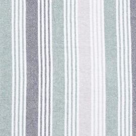Catherine Lansfield Kelso Stripe Bath Towel 450gsm Soft Absorbent Cotton Green