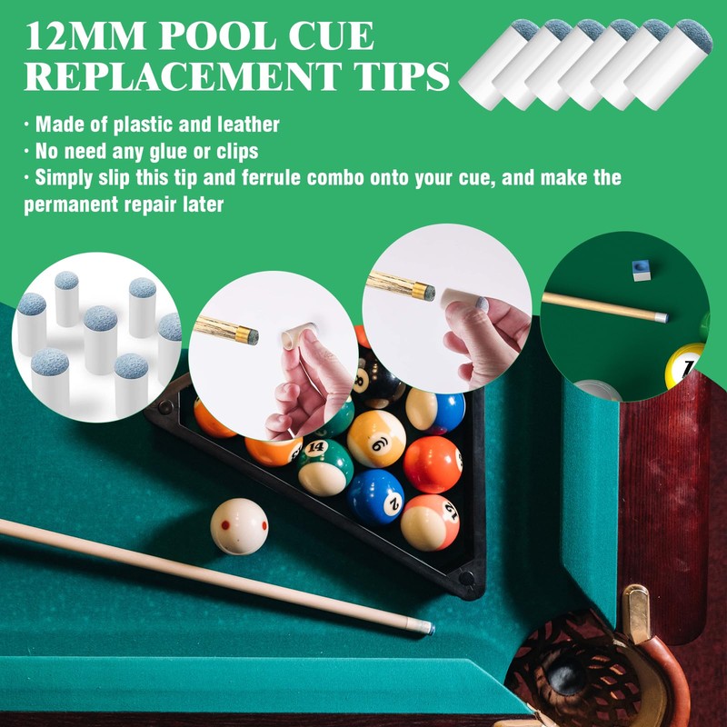 Yuahar 21 Billiards Pool Table Cleaning Set W Wooden Pool