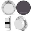 Stainless Steel Kitchen Timer, Manual Mechanical Kitchen Timer with Magnetic