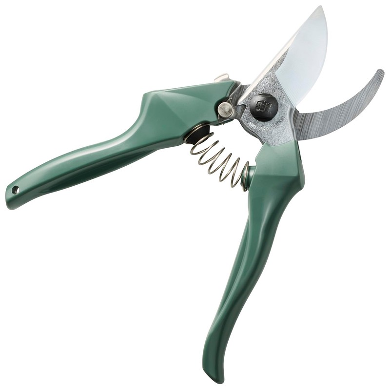 Ars Corporation FB-7G Pruning Shears, Green, Total Length: Approx. 7.1