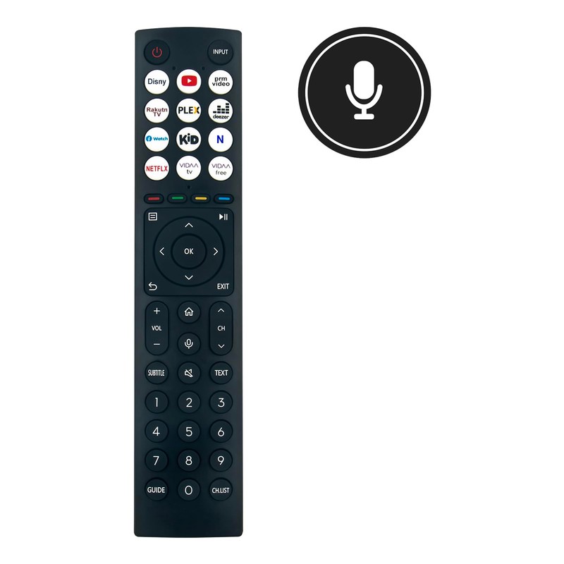 ALLIMITY ERF3A86 Replacement Remote Control for Hisense QLED TV 55U7HQ