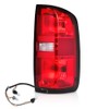 G-PLUS Tail Light w/Bulb Right Passenger Side Compatible with Chevy