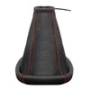L&P A0002-1 Gear Stick Gaiter 100% Genuine Leather Black Stitching
